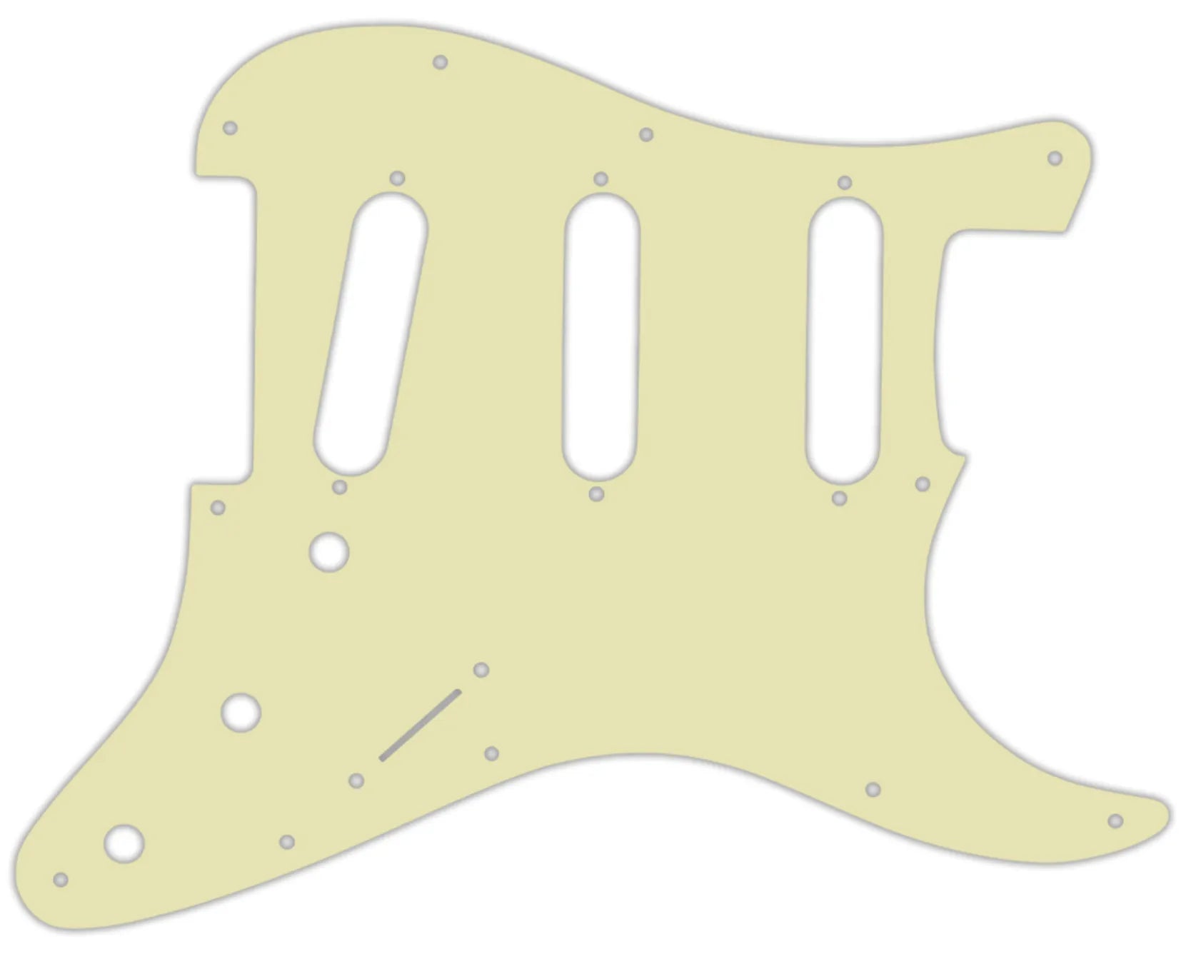 Stratocaster Loaded Pickguard