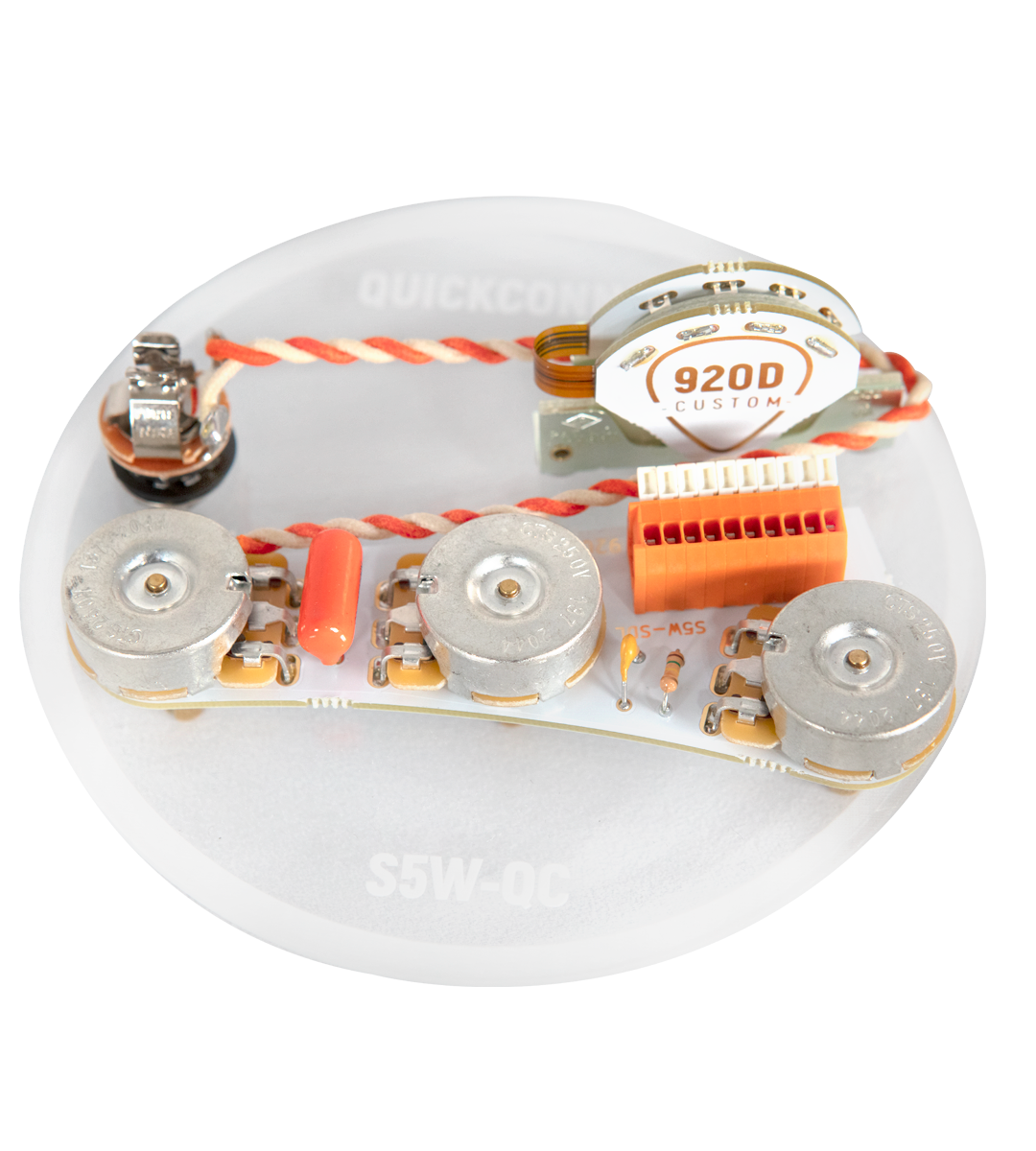 SSS Strat 5-Way QuickConnect Wiring Harness (Solderless)